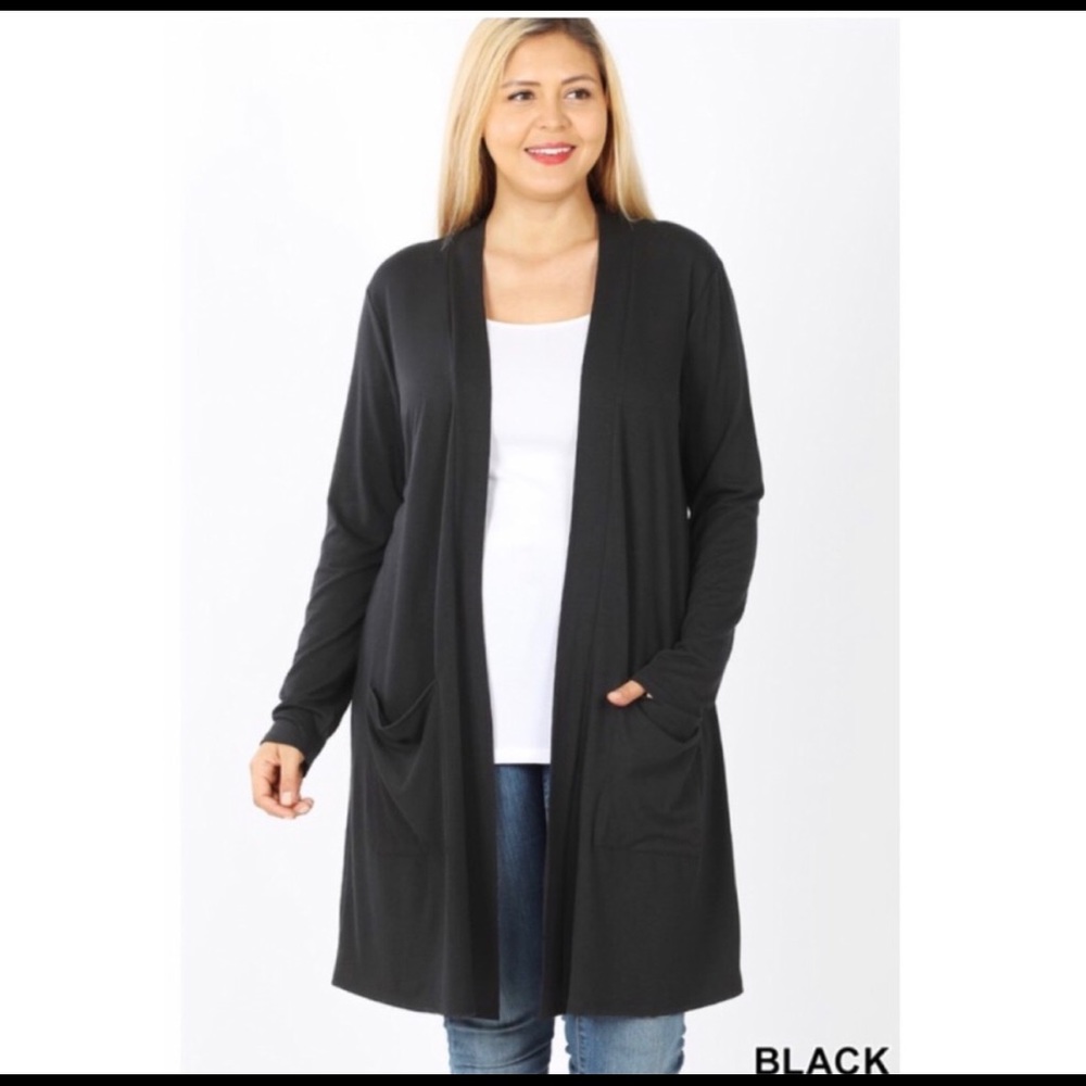 NWT-Plus Cardigan w/ Pockets